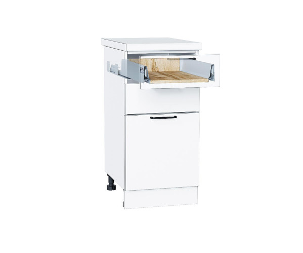 Ящик низкий POWER BOX1 | Дуб Вотан/Серый, 400