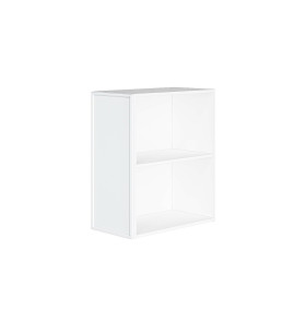 Фасад боковой Фрейм для верхнего шкафа, цвет: White Silk