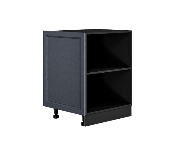 Фасад боковой Сканди для нижнего шкафа | Graphite Softwood, МДФ