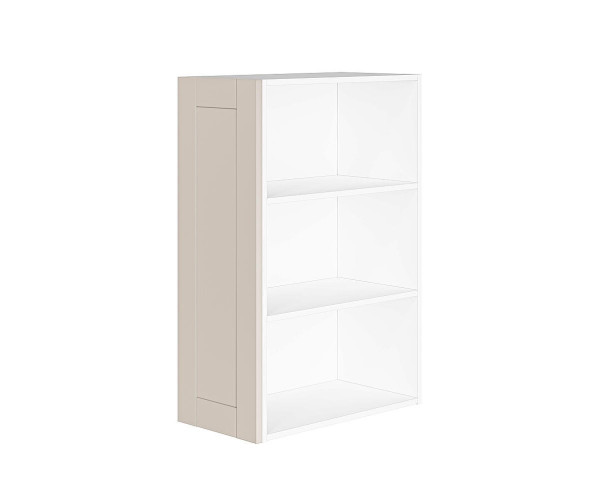 Фасад боковой Лофт для верхнего шкафа | Cream Silk, МДФ