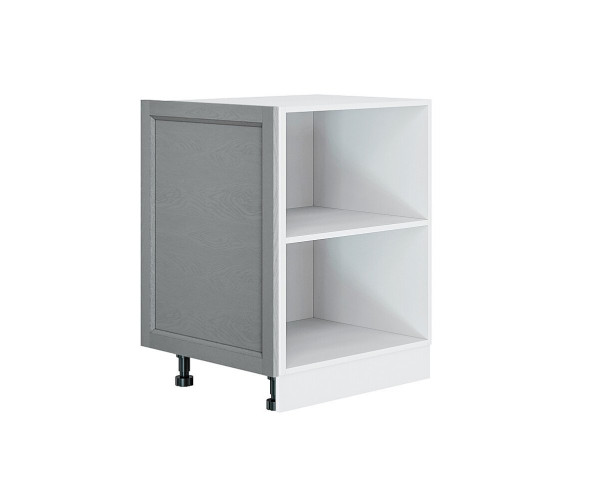 Фасад боковой Сканди для нижнего шкафа | Grey Softwood, Современный