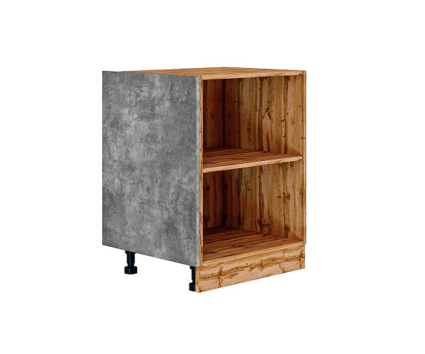 Фасад боковой Флэт для нижнего шкафа | Temple Stone 2S, ЛДСП