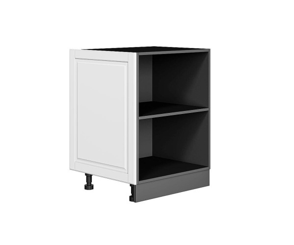 Фасад боковой Дублин для нижнего шкафа | Special White, МДФ