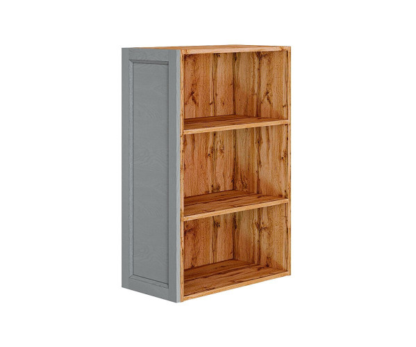 Фасад боковой Сканди для верхнего шкафа | Grey Softwood, МДФ