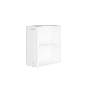 Фасад боковой Дублин для верхнего шкафа, цвет: Special White
