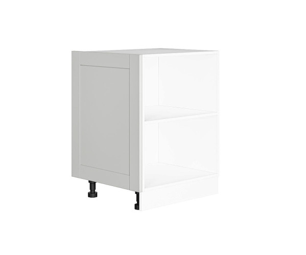 Фасад боковой Лофт для нижнего шкафа | Grey Silk, МДФ