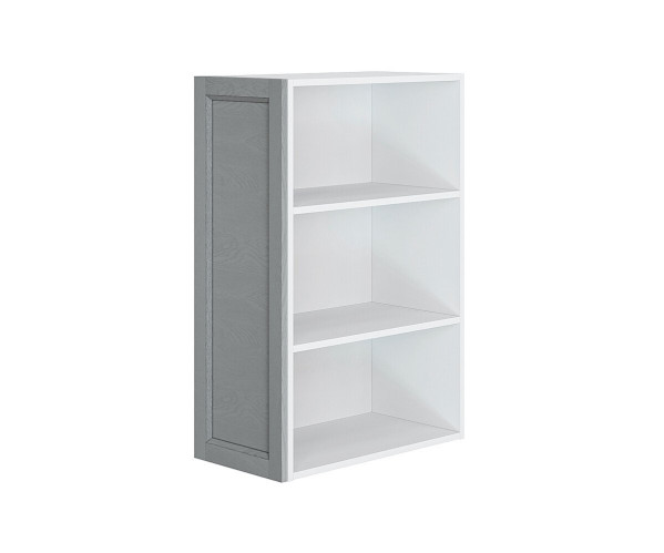 Фасад боковой Сканди для верхнего шкафа | Grey Softwood, МДФ