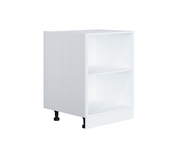 Фасад боковой Евро Лайн для нижнего шкафа | Белый, МДФ