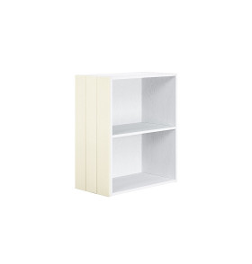 Фасад боковой Прованс для верхнего шкафа, цвет: Ваниль