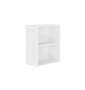 Фасад боковой Прага для верхнего шкафа, цвет: Белое дерево