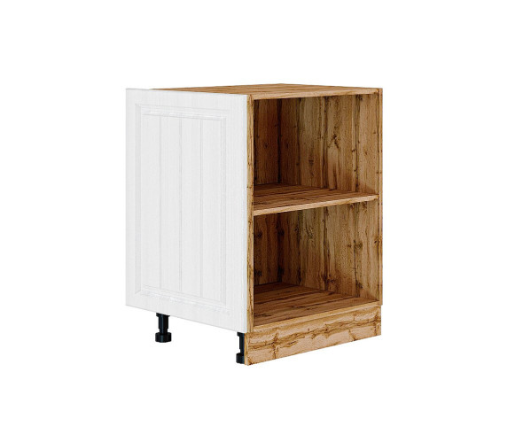 Фасад боковой Прага для нижнего шкафа | Белое дерево, МДФ