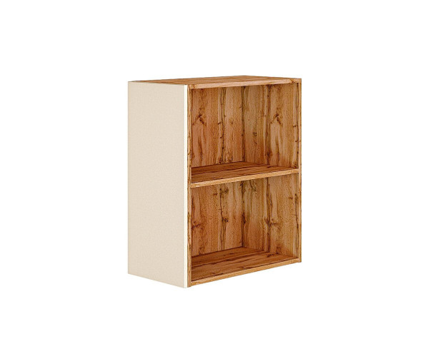 Фасад боковой Валерия-М для верхнего шкафа | Бежевый металлик, 720 мм