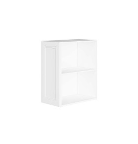 Фасад боковой Нео для верхнего шкафа, цвет: White Silk