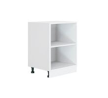 Фасад боковой Валерия-М для нижнего шкафа, цвет: Белый глянец