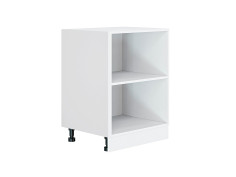 Фасад боковой Валерия-М для нижнего шкафа, цвет: Белый глянец