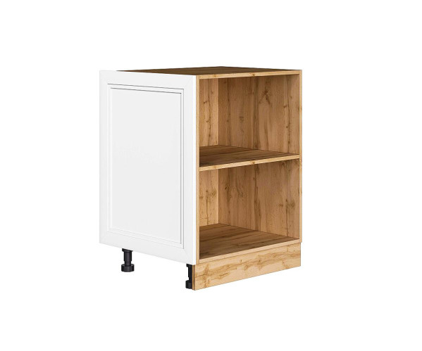 Фасад боковой Нео для нижнего шкафа | White Silk, МДФ