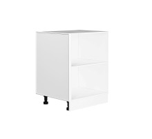 Фасад боковой Квадро для нижнего шкафа, цвет: Белый