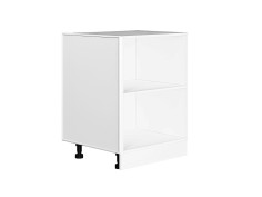 Фасад боковой Квадро для нижнего шкафа, цвет: Белый