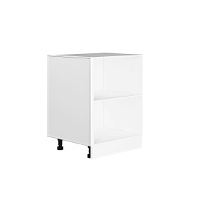 Фасад боковой Квадро для нижнего шкафа, цвет: Белый