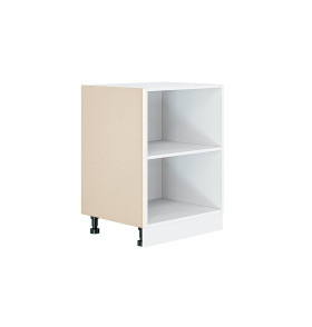 Фасад боковой Валерия-М для нижнего шкафа, цвет: Бежевый металлик