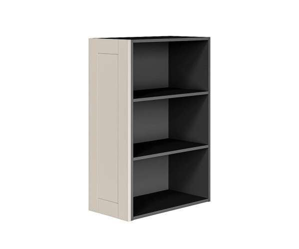 Фасад боковой Лофт для верхнего шкафа | Cream Silk, МДФ