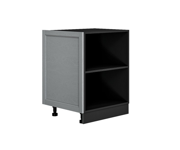 Фасад боковой Сканди для нижнего шкафа | Grey Softwood, Современный