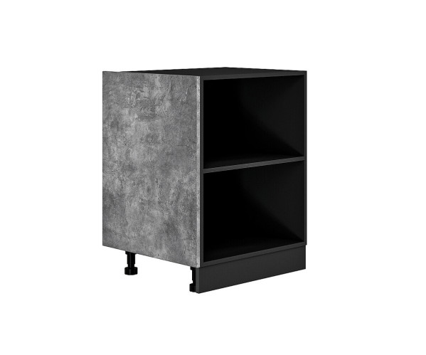 Фасад боковой Флэт для нижнего шкафа | Temple Stone 2S, ЛДСП