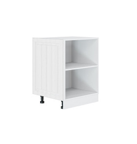 Фасад боковой Прага для нижнего шкафа, цвет: Белое дерево