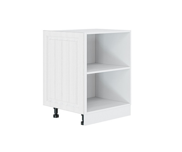 Фасад боковой Прага для нижнего шкафа | Белое дерево, МДФ