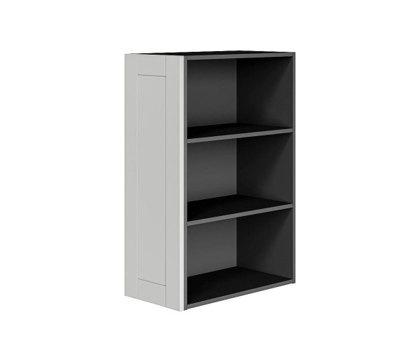 Фасад боковой Лофт для верхнего шкафа | Grey Silk, 920 мм