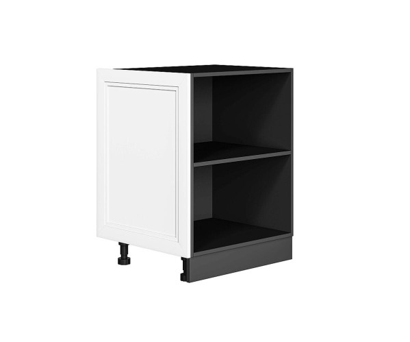 Фасад боковой Нео для нижнего шкафа | White Silk, МДФ