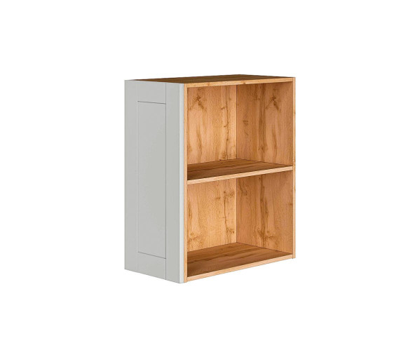 Фасад боковой Лофт для верхнего шкафа | Grey Silk, 720 мм