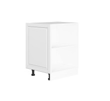 Фасад боковой Дублин для нижнего шкафа, цвет: Special White