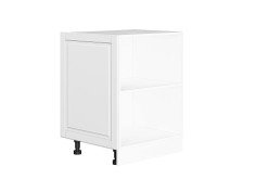 Фасад боковой Дублин для нижнего шкафа, цвет: Special White