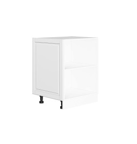 Фасад боковой Дублин для нижнего шкафа, цвет: Special White