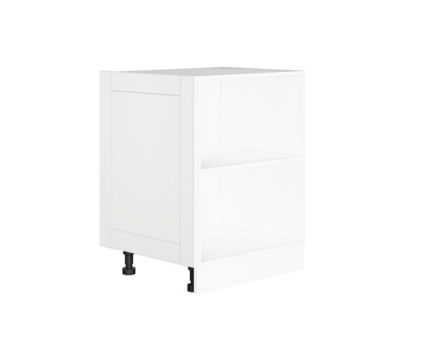 Фасад боковой Лофт для нижнего шкафа | White Silk, МДФ