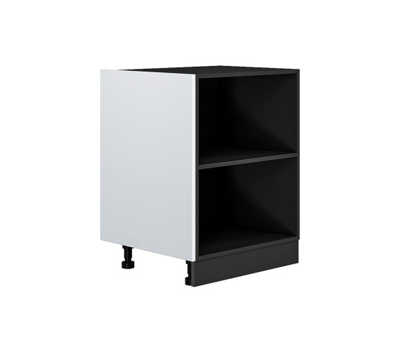 Фасад боковой Фьюжн для нижнего шкафа | Silky White, характеристики