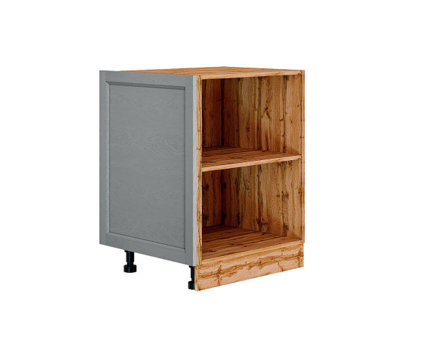 Фасад боковой Сканди для нижнего шкафа | Grey Softwood, Современный