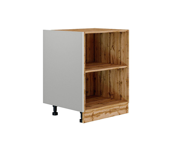 Фасад боковой Фьюжн для нижнего шкафа | Silky Light Grey, для корпусной мебели VIVAT