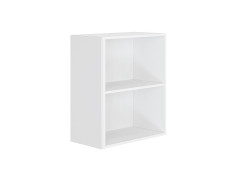 Фасад боковой Валерия-М для верхнего шкафа, цвет: Белый глянец