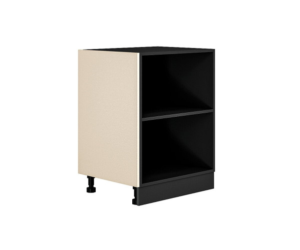 Фасад боковой Валерия-М для нижнего шкафа | Бежевый металлик, характеристики