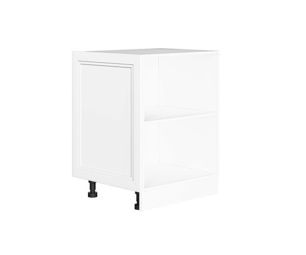 Фасад боковой Нео для нижнего шкафа | White Silk, МДФ