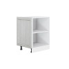 Фасад боковой Шале для нижнего шкафа | White Dreamline, Классический стиль