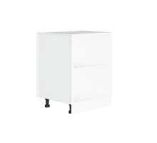 Фасад боковой Фрейм для нижнего шкафа, цвет: White Silk