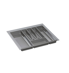 Лоток для столовых приборов, цвет: Серый