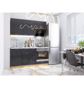 Валерия-М-06, цвет: Черный металлик дождь