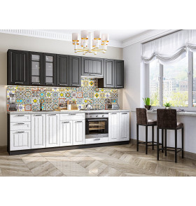 Прага-02, цвет: Венге Премиум/Белое дерево