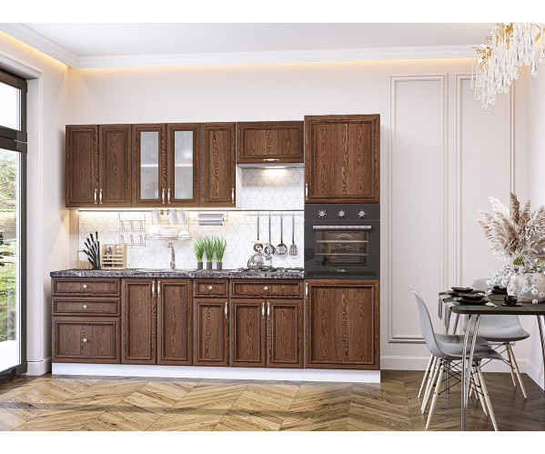 Шале-02 | Brown Dreamline, МДФ/Стекло