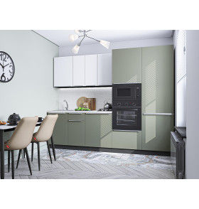 Фьюжн-07, цвет: Silky White/Silky Mint