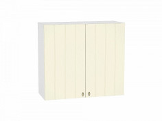 Шкаф верхний с 2-мя дверцами Прованс, цвет: Ваниль